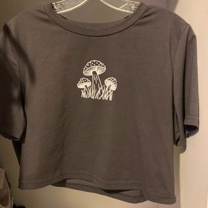 Mushroom crop top